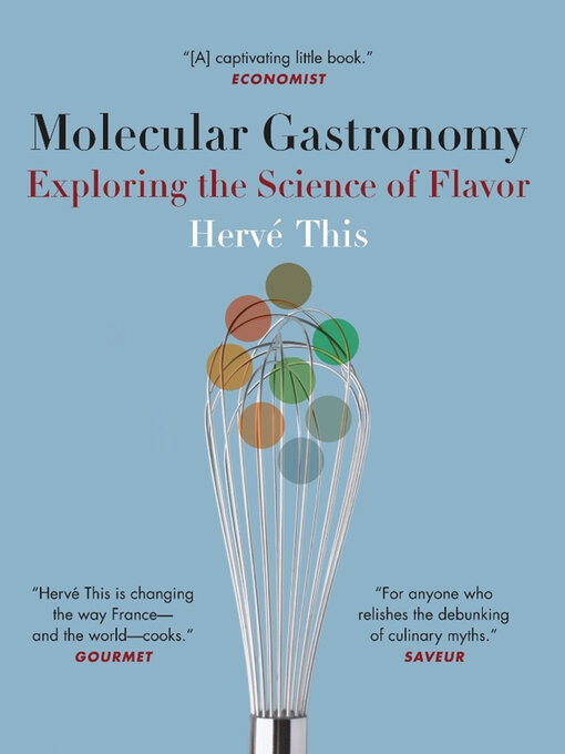 Title details for Molecular Gastronomy by Hervé This - Wait list